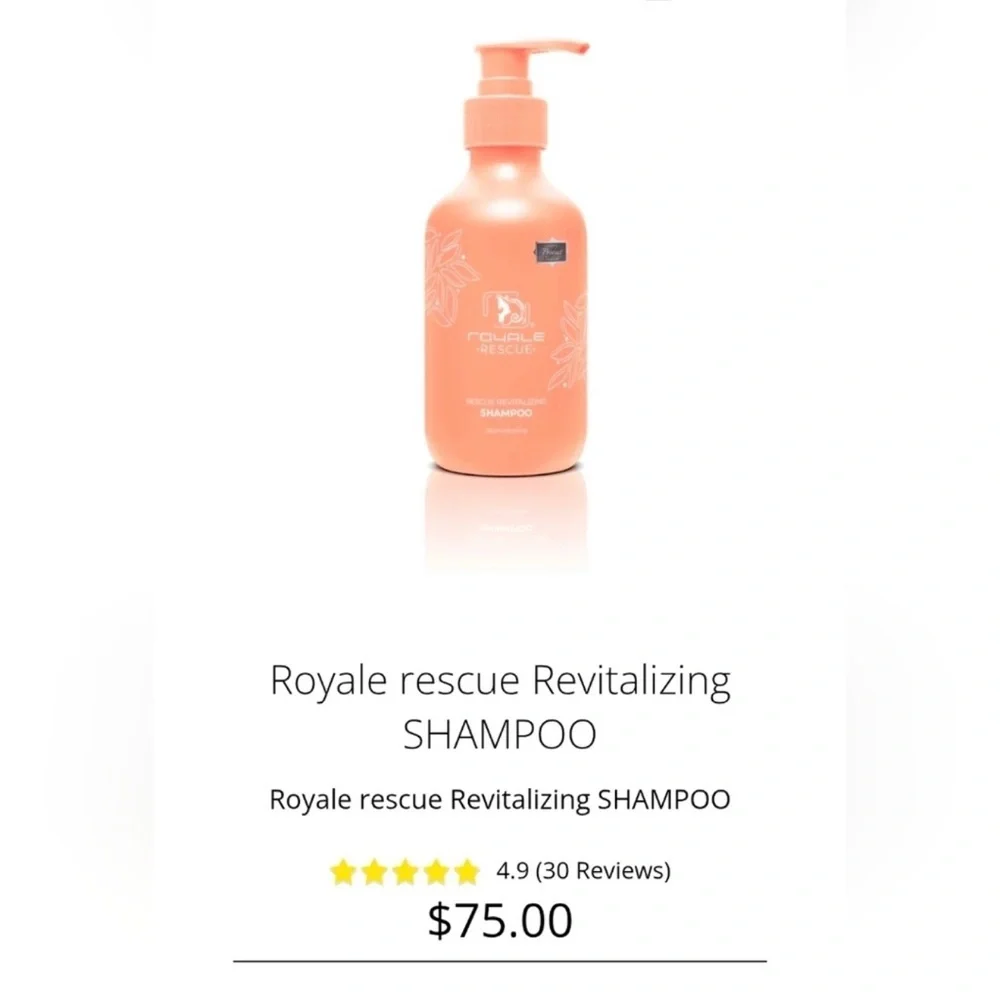 Royale rescue Revitalizing SHAMPOO & CONDITIONER NEW